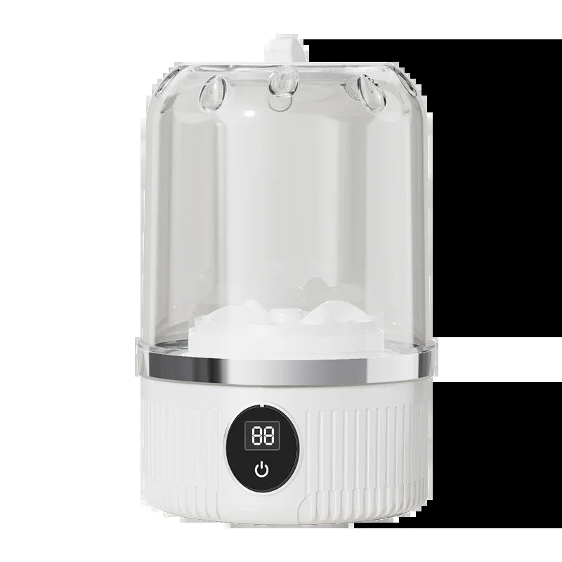 Wireless 1L Mini Washing Machine Portable Underwear Cleaner Socks Washing Machine Dehydratable Laundry Bucket